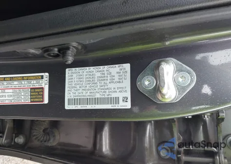 2020 Honda Cr-V Awd Ex-L из США, поврежденный, VIN 2HKRW2H82LH669227